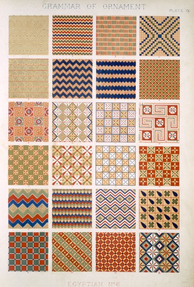 Mısır No 6, Plaka IX, Owen Jones
